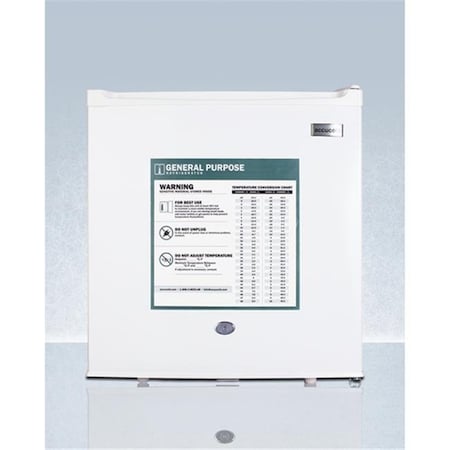 Summit Appliance FFAR23LGP 20.75 X 18.75 X 17.5 In. General Purpose Compact All-Refrigerator; White